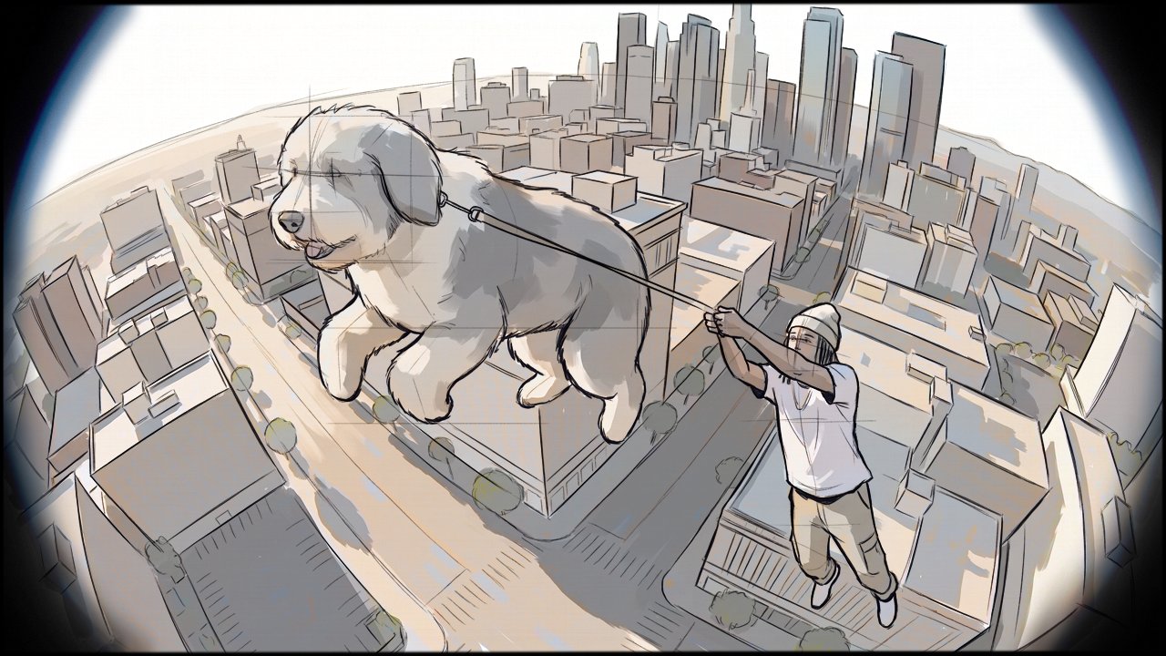 Music Video - Narrative - storyboard frame 9 by Dakota Warren